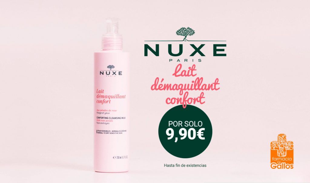 Nuxe lait demaquillant confort