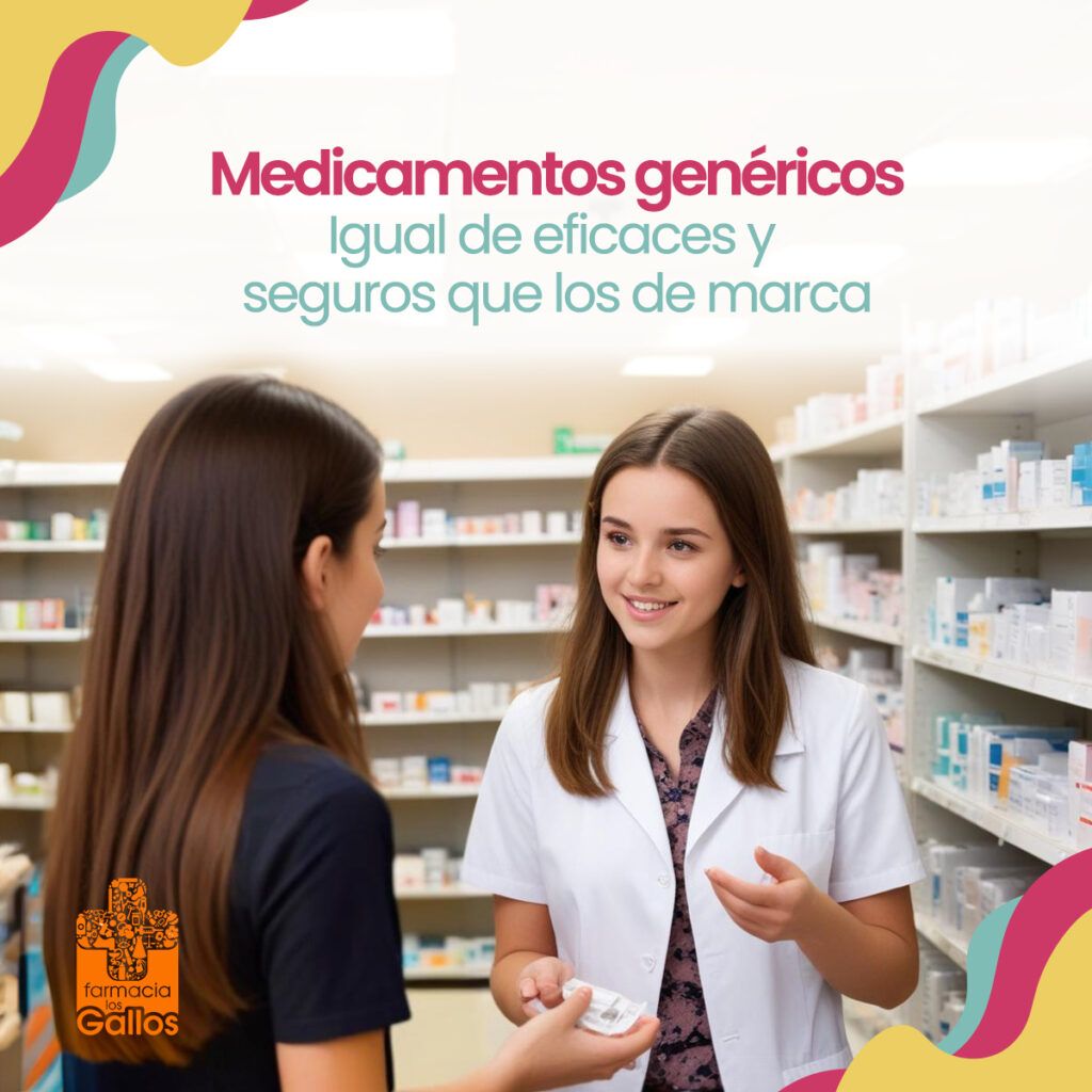 Medicamentos genéricos: Igual de eficaces y seguros que los de marca